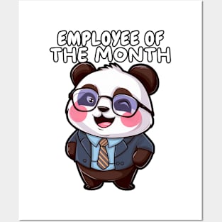 Office Panda Funny Posters and Art